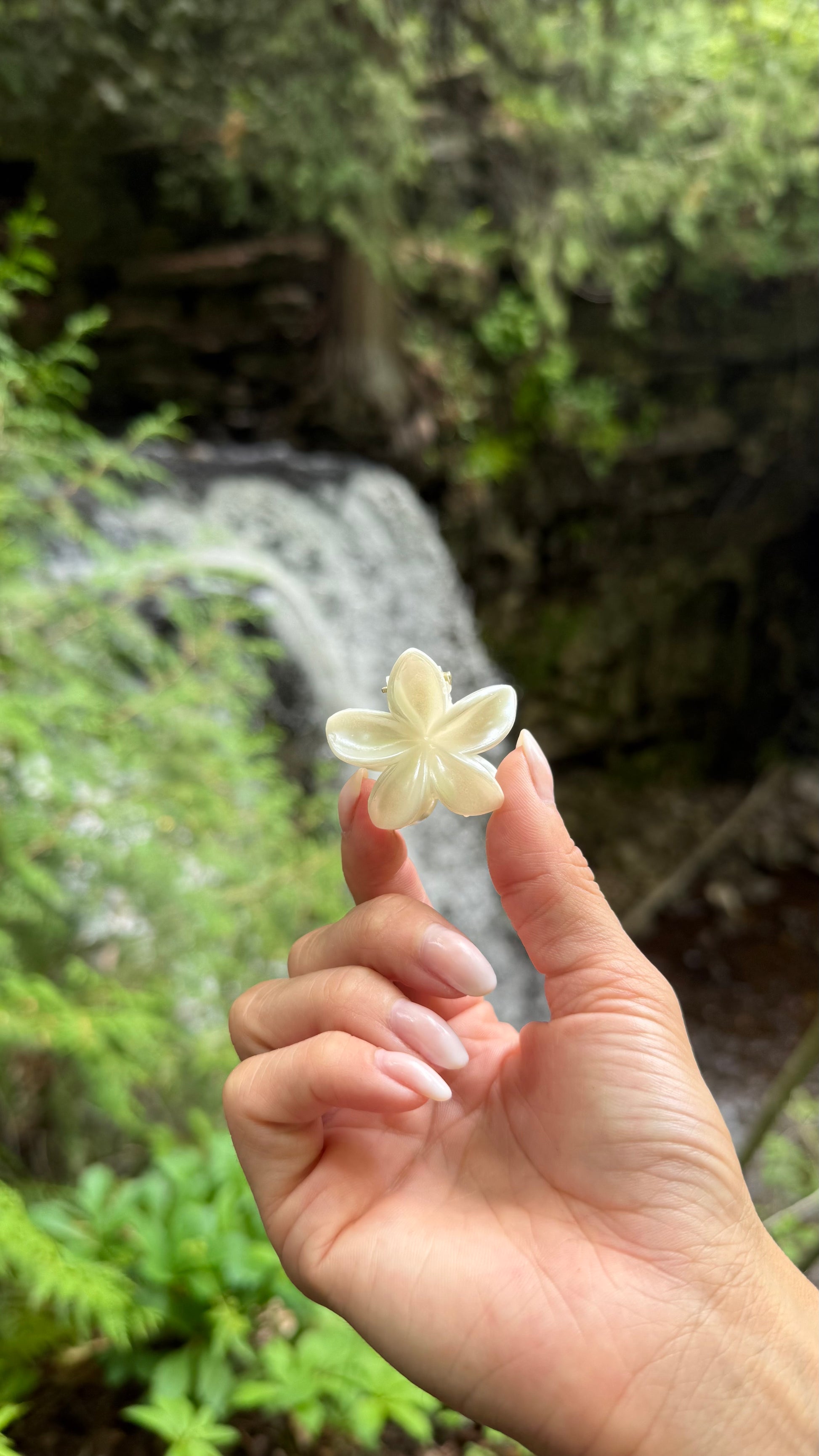 Gretta Aura Clip in use